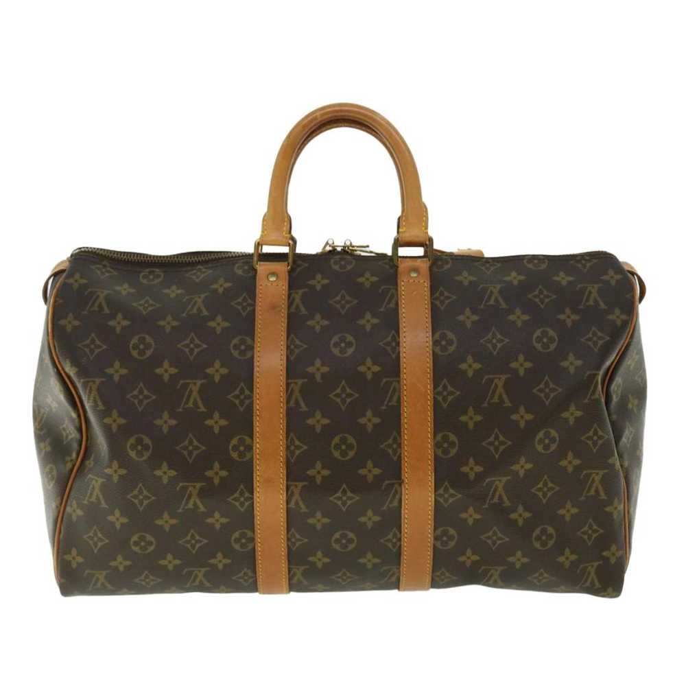 Louis Vuitton Keepall cloth travel bag - image 2