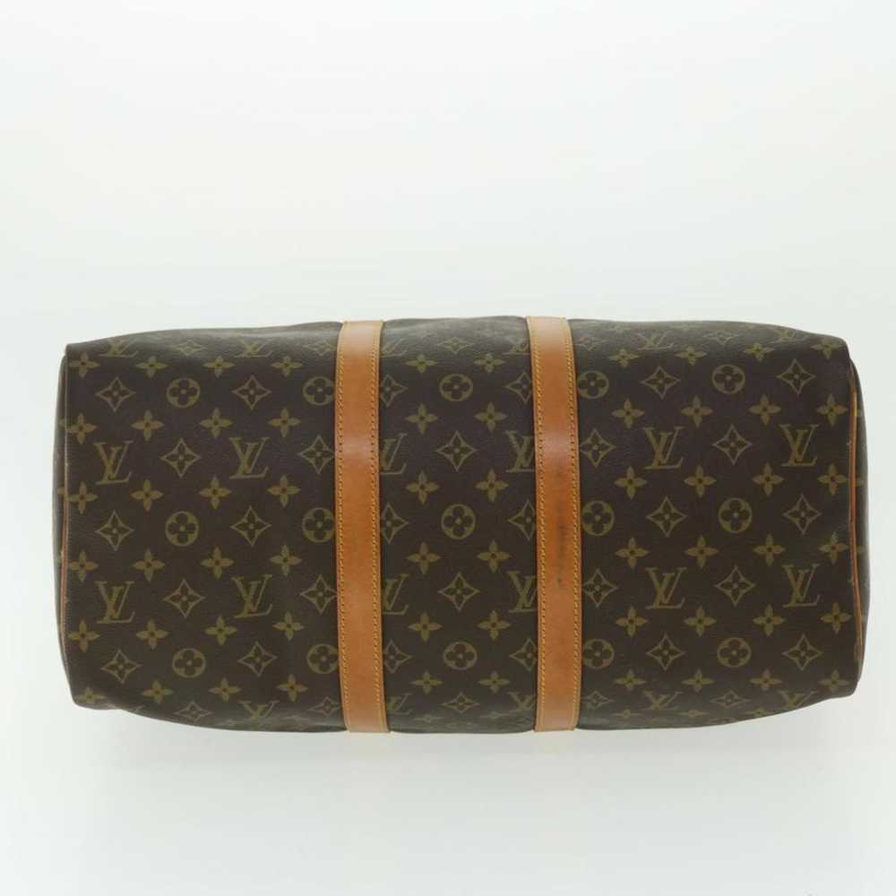 Louis Vuitton Keepall cloth travel bag - image 3