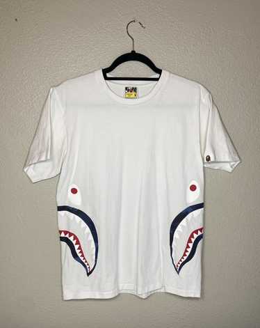 Bape Bape Side Shark Tee - image 1