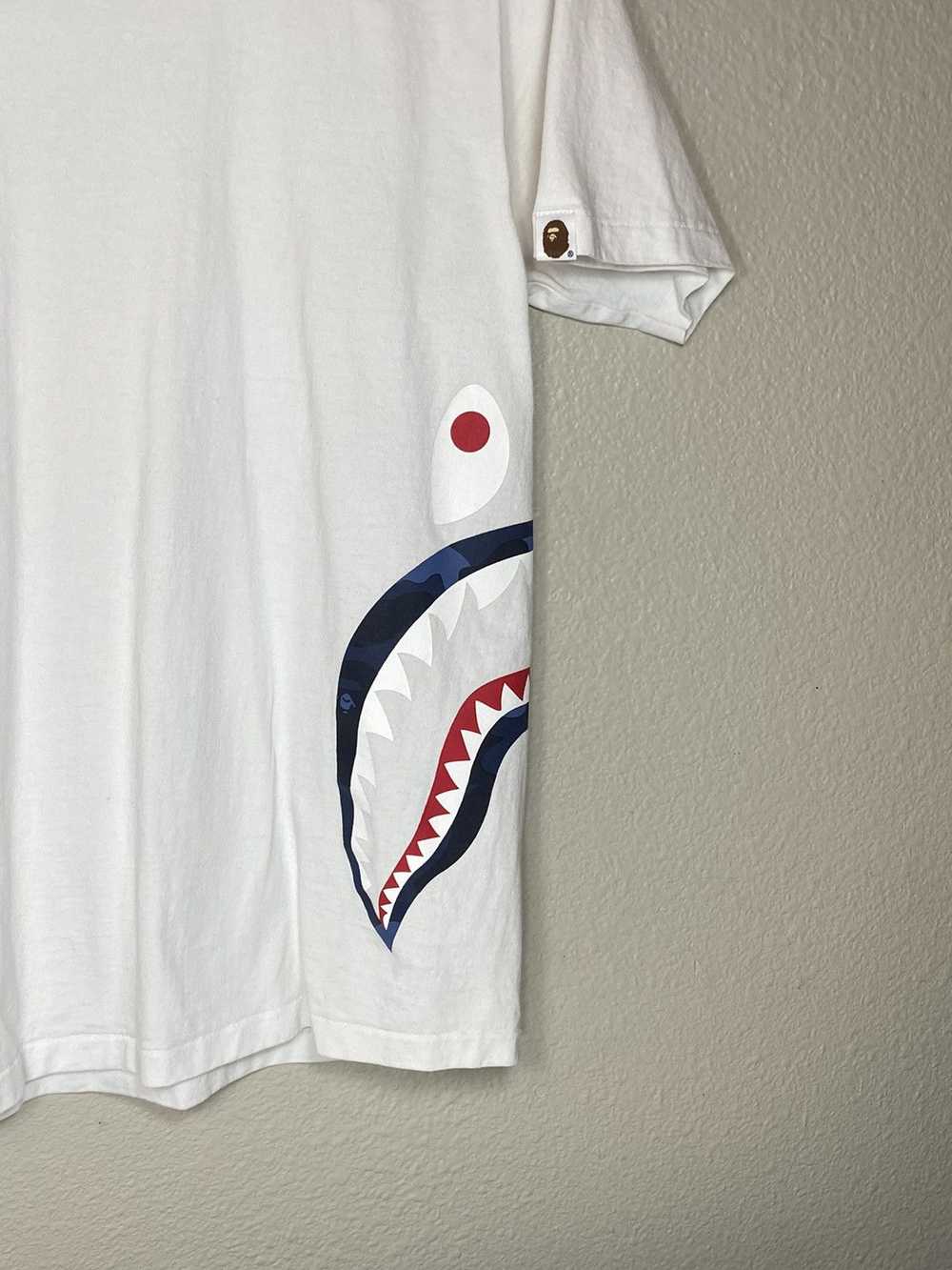 Bape Bape Side Shark Tee - image 8