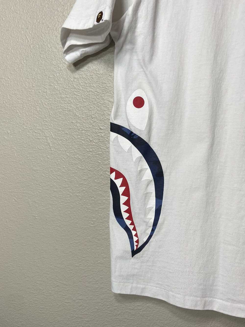 Bape Bape Side Shark Tee - image 9