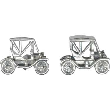 3 Dimensional MODEL T Vintage Car CUFFLINKS