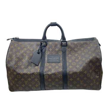 Louis Vuitton Keepall cloth travel bag