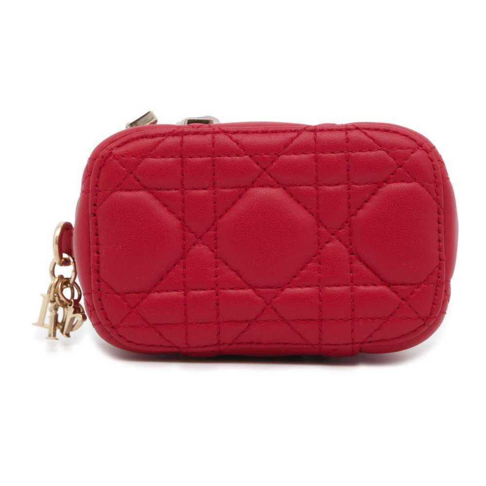 Dior Christian Dior Shoulder Bag Cannage Vanity M… - image 3