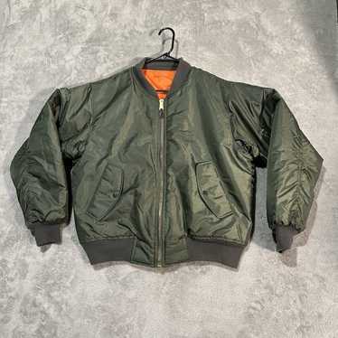 Rothco Rothco MA-1 Flight Jacket Men's Medium Gre… - image 1