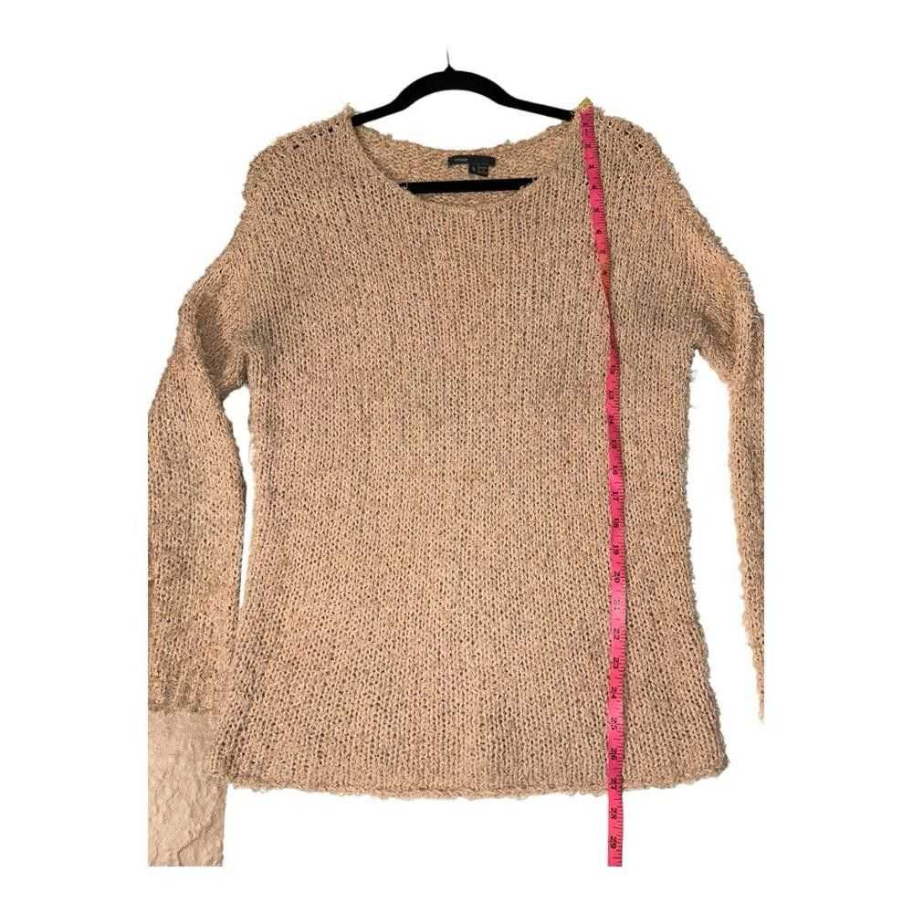 Vince Vince. I Blush Open Knit Sweater Small - image 5