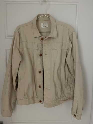 Billy Reid Canvas Biker Jacket