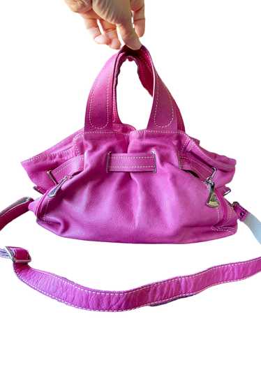 Nuovedive pink Italian leather handbag - image 1