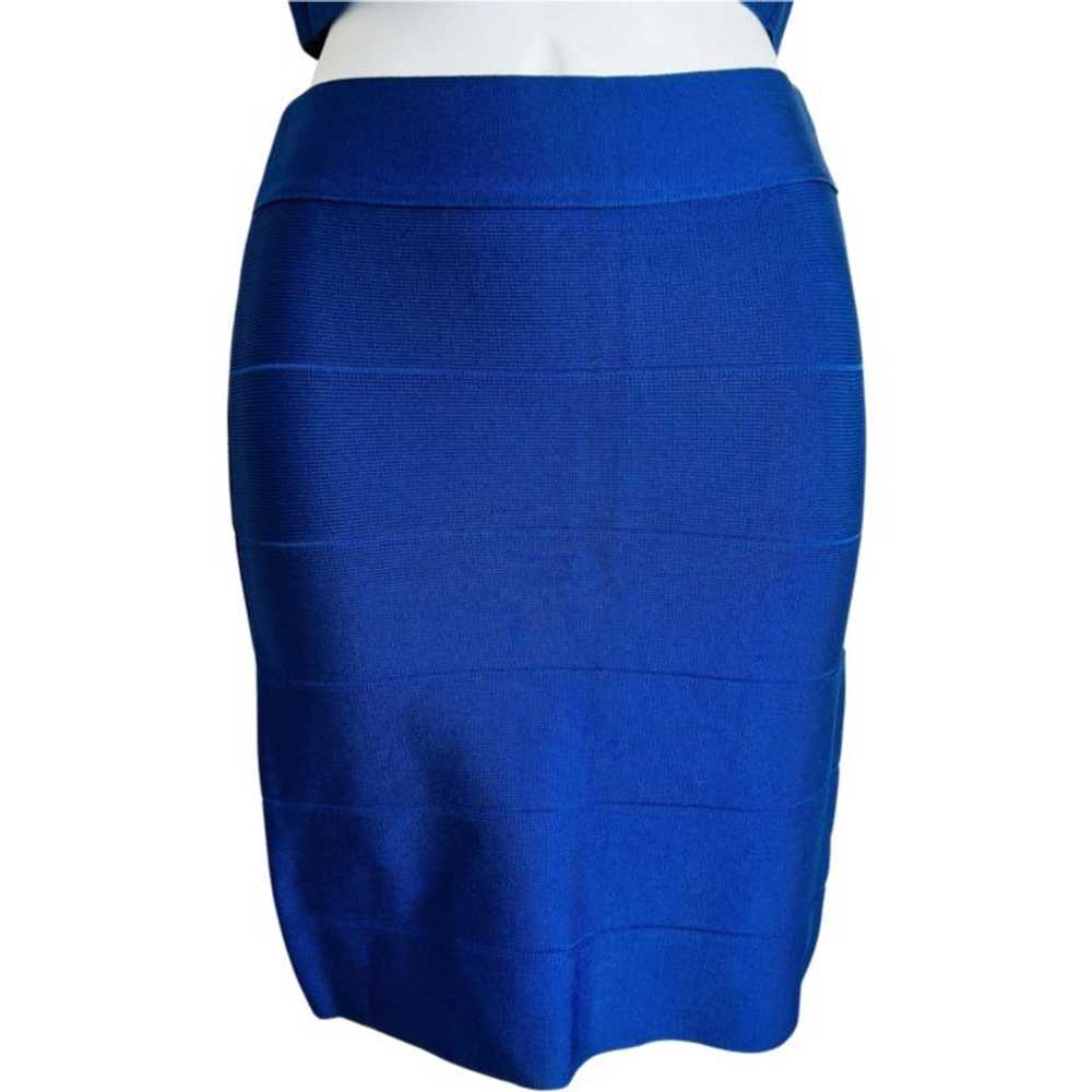 Other Bebe Royal Blue Bandage Two-Piece Set Crop … - image 3