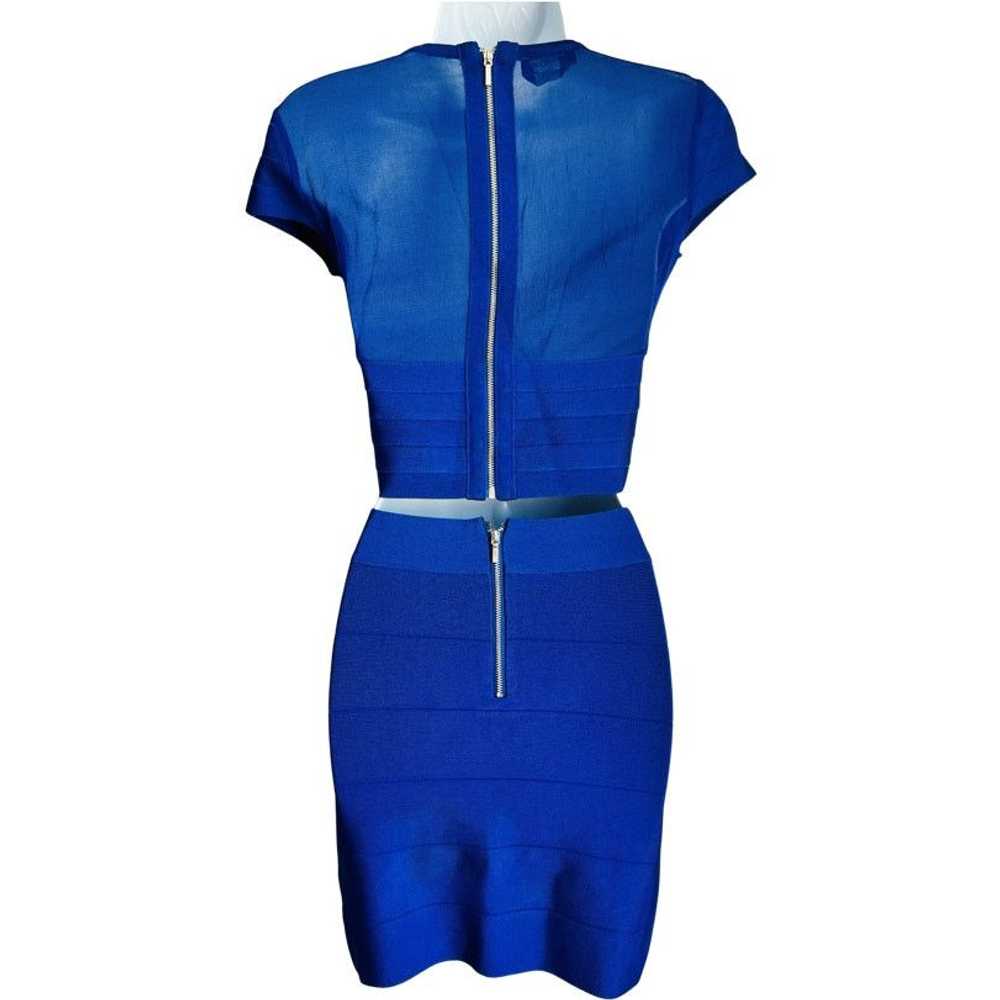 Other Bebe Royal Blue Bandage Two-Piece Set Crop … - image 5