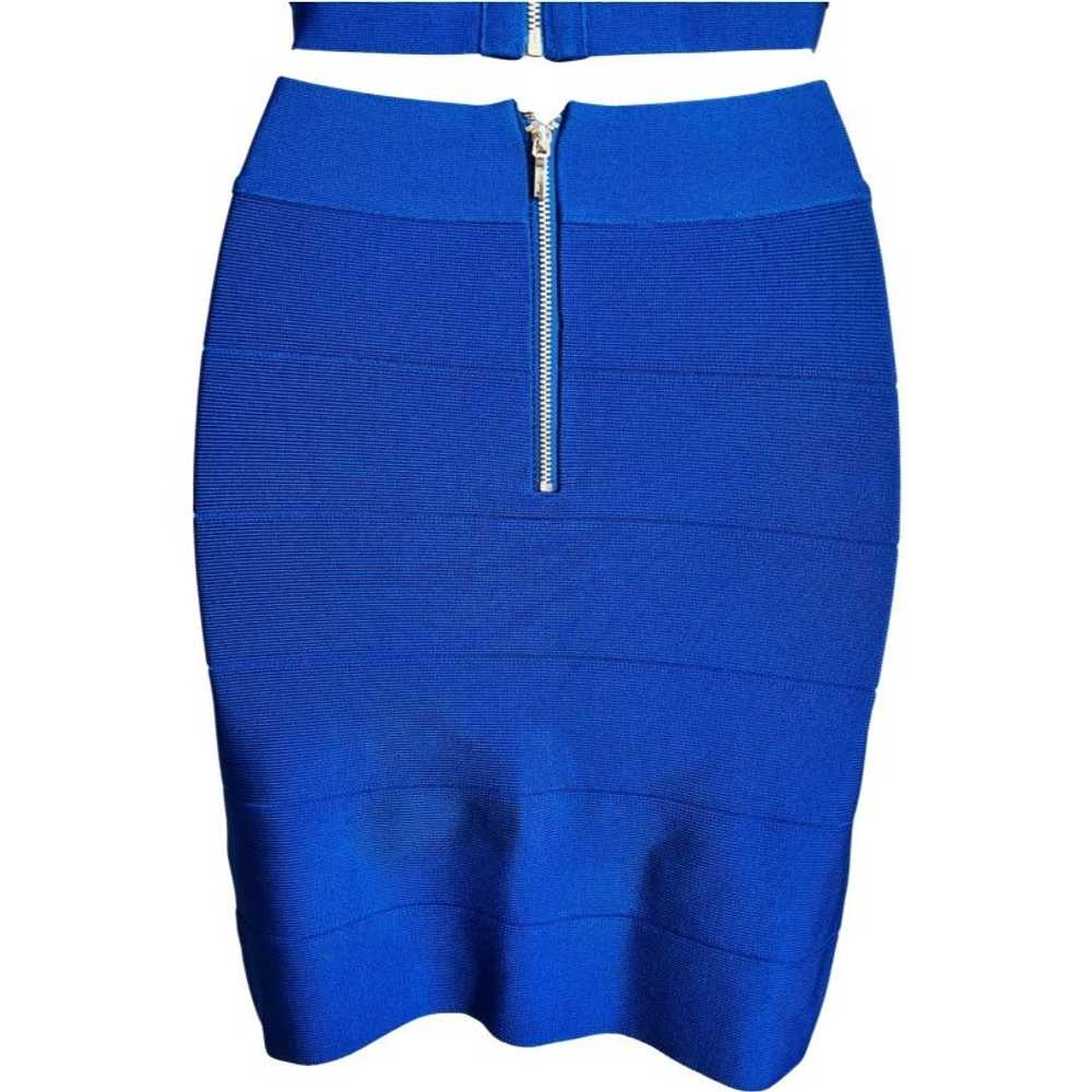 Other Bebe Royal Blue Bandage Two-Piece Set Crop … - image 7