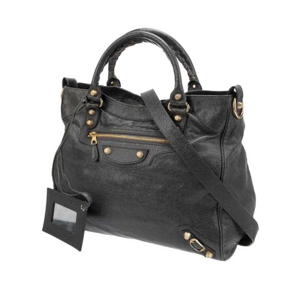 Balenciaga Vélo leather handbag - image 2