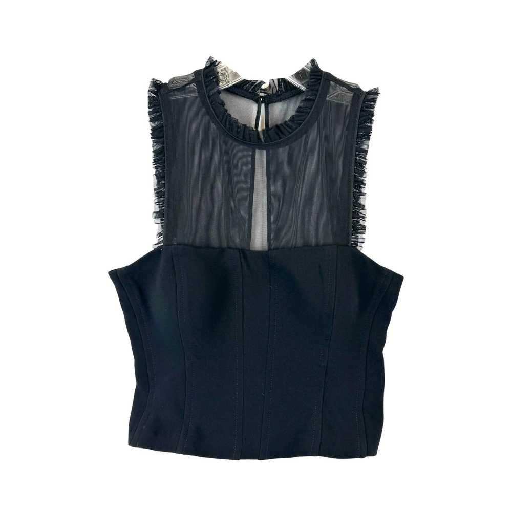 Cinq a Sept Mesh Bustier Top - image 1