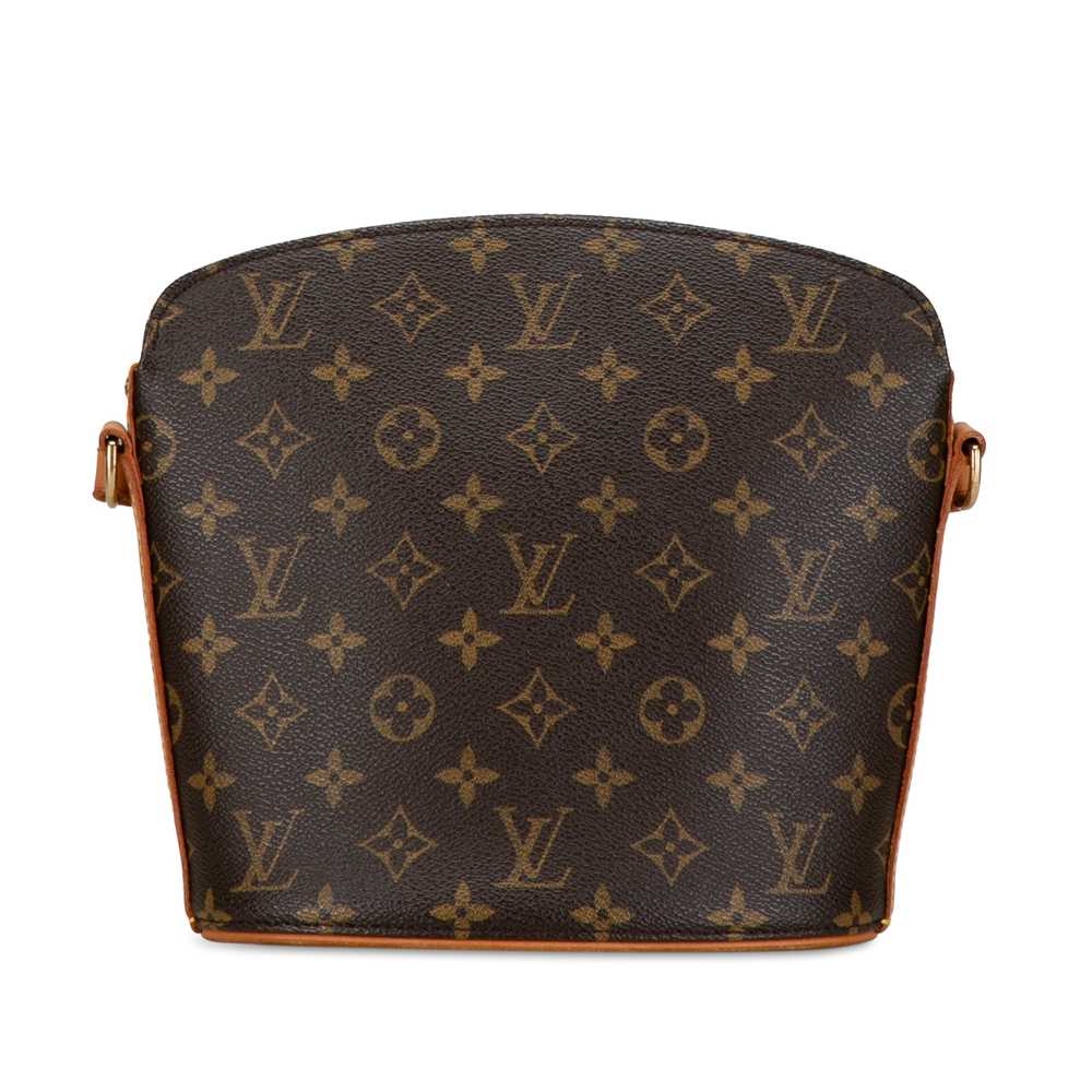 Brown Louis Vuitton Monogram Drouot Crossbody Bag - image 3