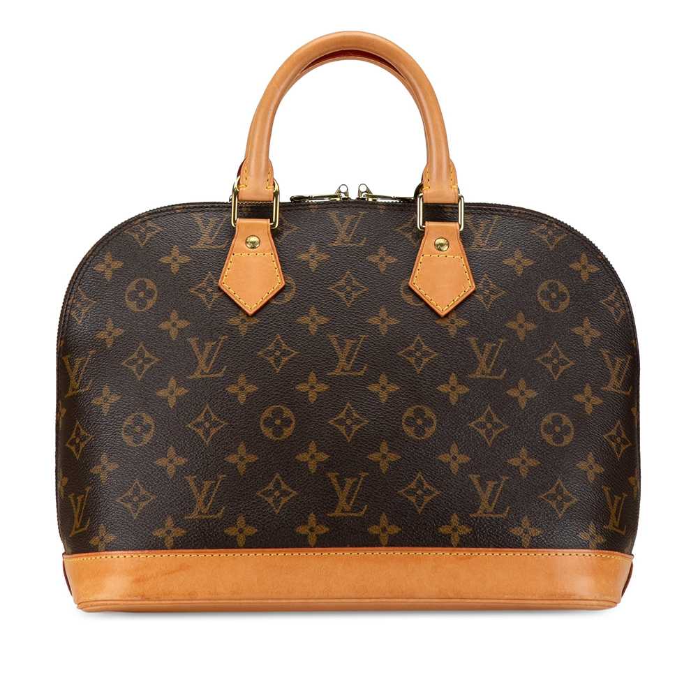 Brown Louis Vuitton Monogram Alma PM Handbag - image 3