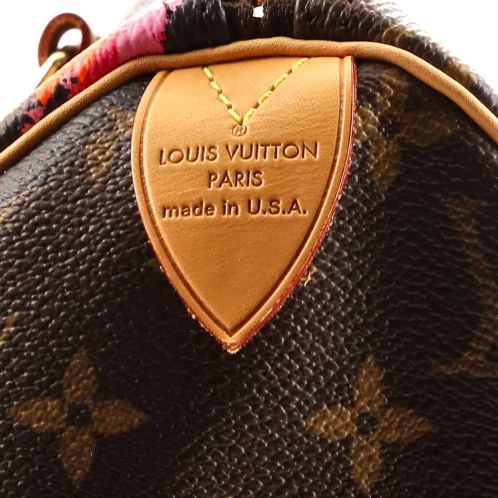 Louis Vuitton Speedy Handbag Limited Edition Mono… - image 7