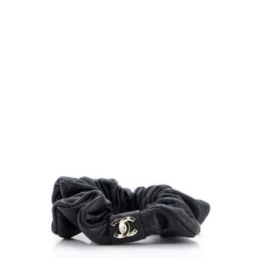 CHANEL CC Chain Around Scrunchie Lambskin