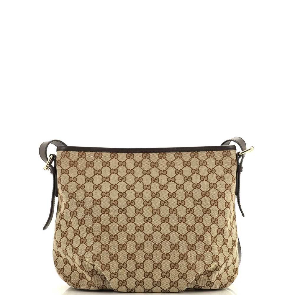 GUCCI Front Zip Messenger GG Canvas Medium - image 3