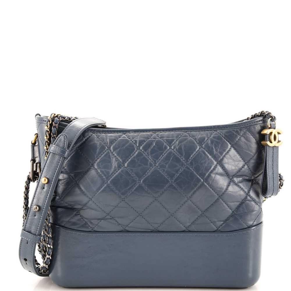 CHANEL Gabrielle Hobo Quilted Aged Calfskin Medium - image 1