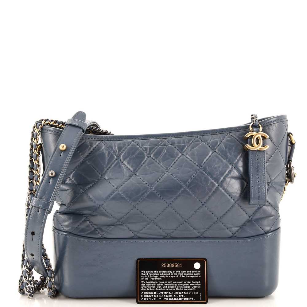 CHANEL Gabrielle Hobo Quilted Aged Calfskin Medium - image 2