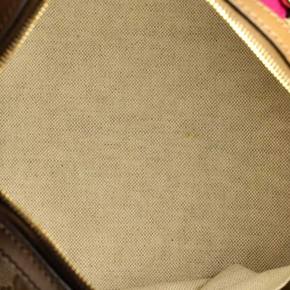 GUCCI Vintage Web Boston Bag GG Canvas Small - image 5