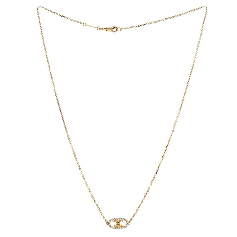 CELINE Maillon Triomphe Pendant Necklace - image 2