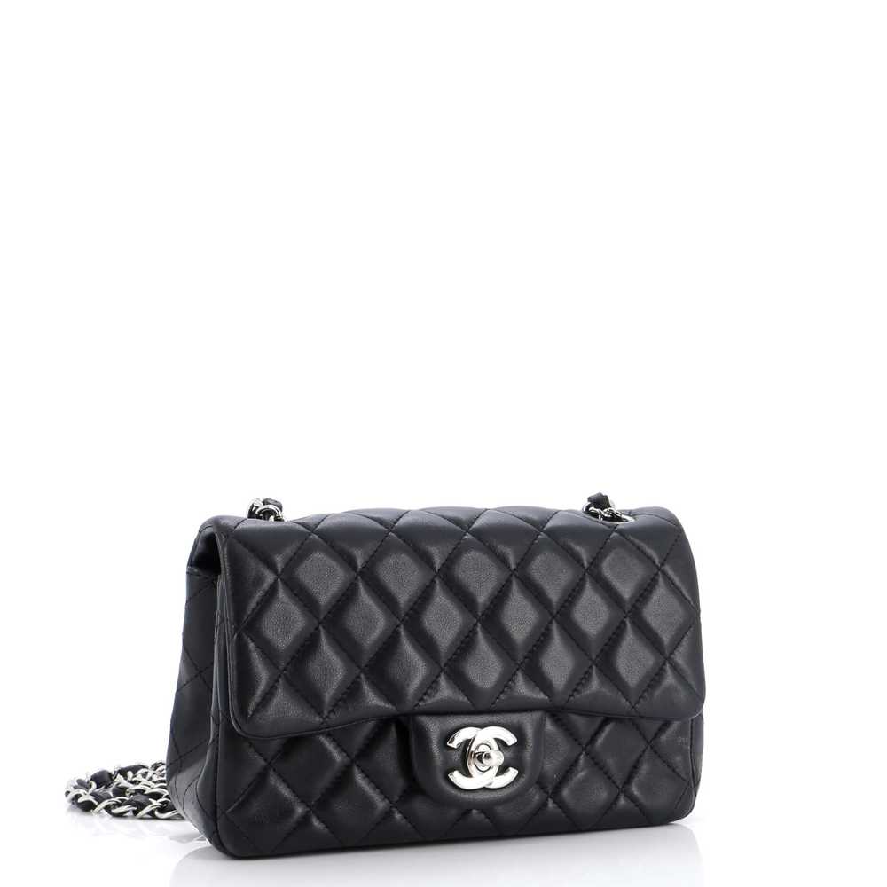 CHANEL Classic Single Flap Bag Quilted Lambskin M… - image 3