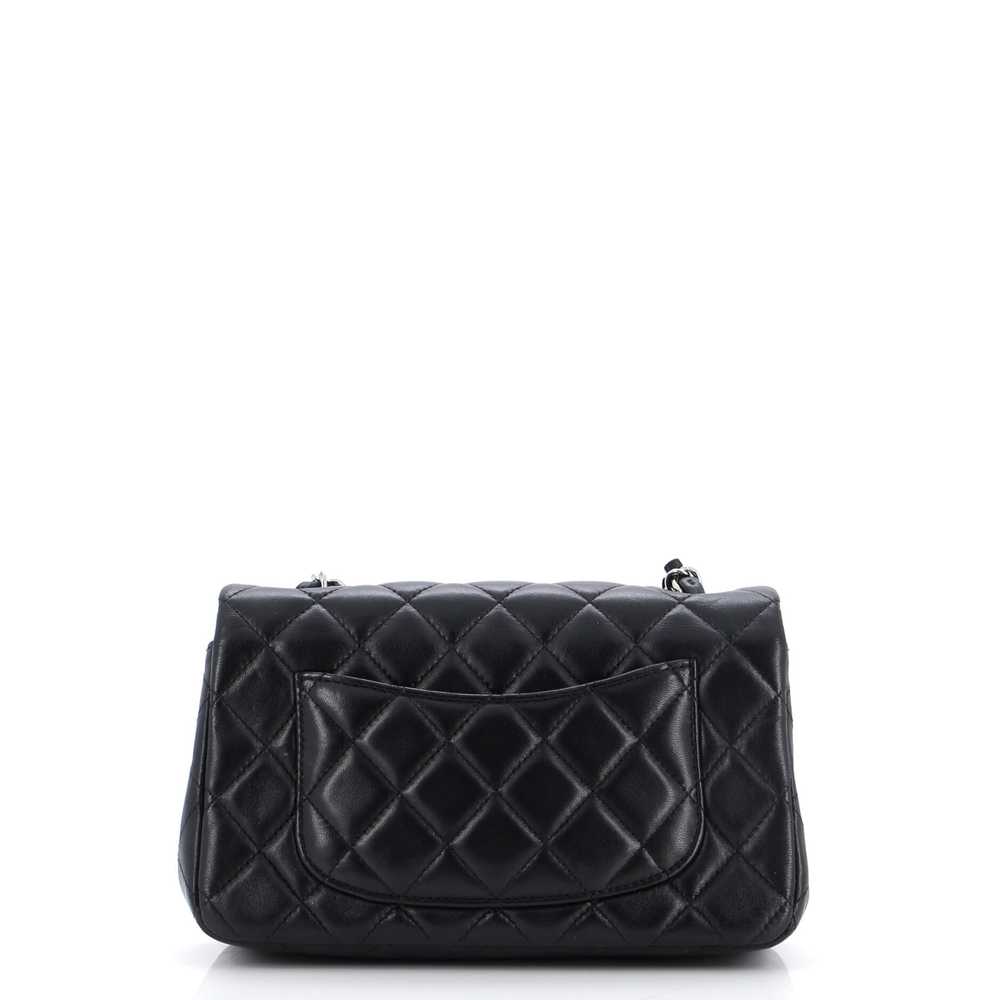 CHANEL Classic Single Flap Bag Quilted Lambskin M… - image 4