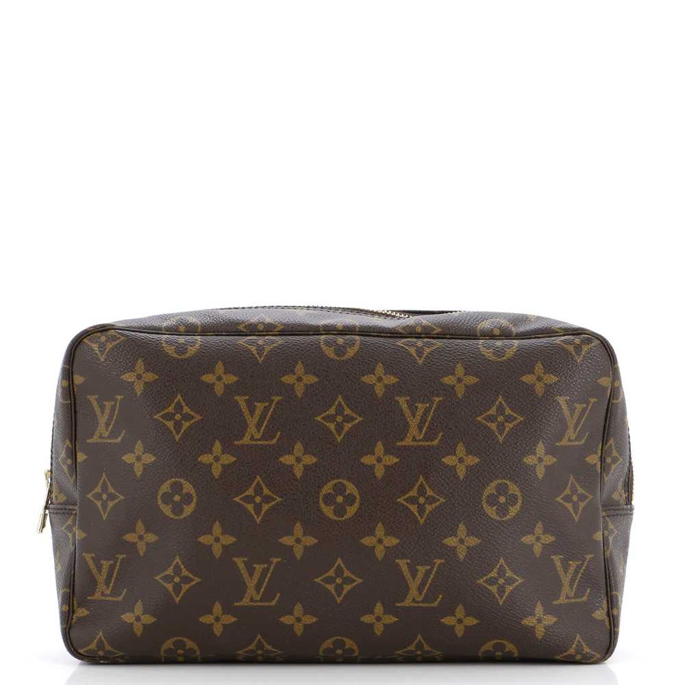 Louis Vuitton Trousse Toiletry Pouch Monogram Can… - image 1