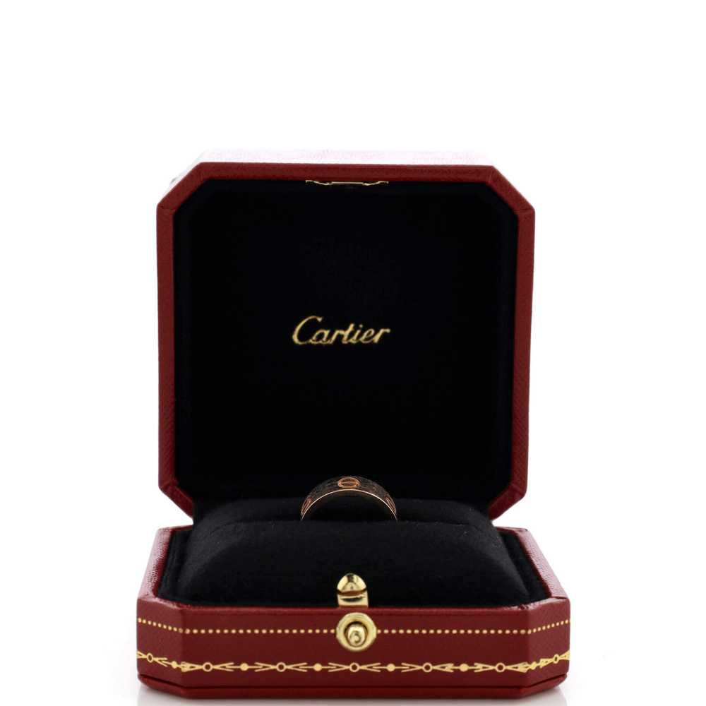 Cartier Love Band Ring - image 2