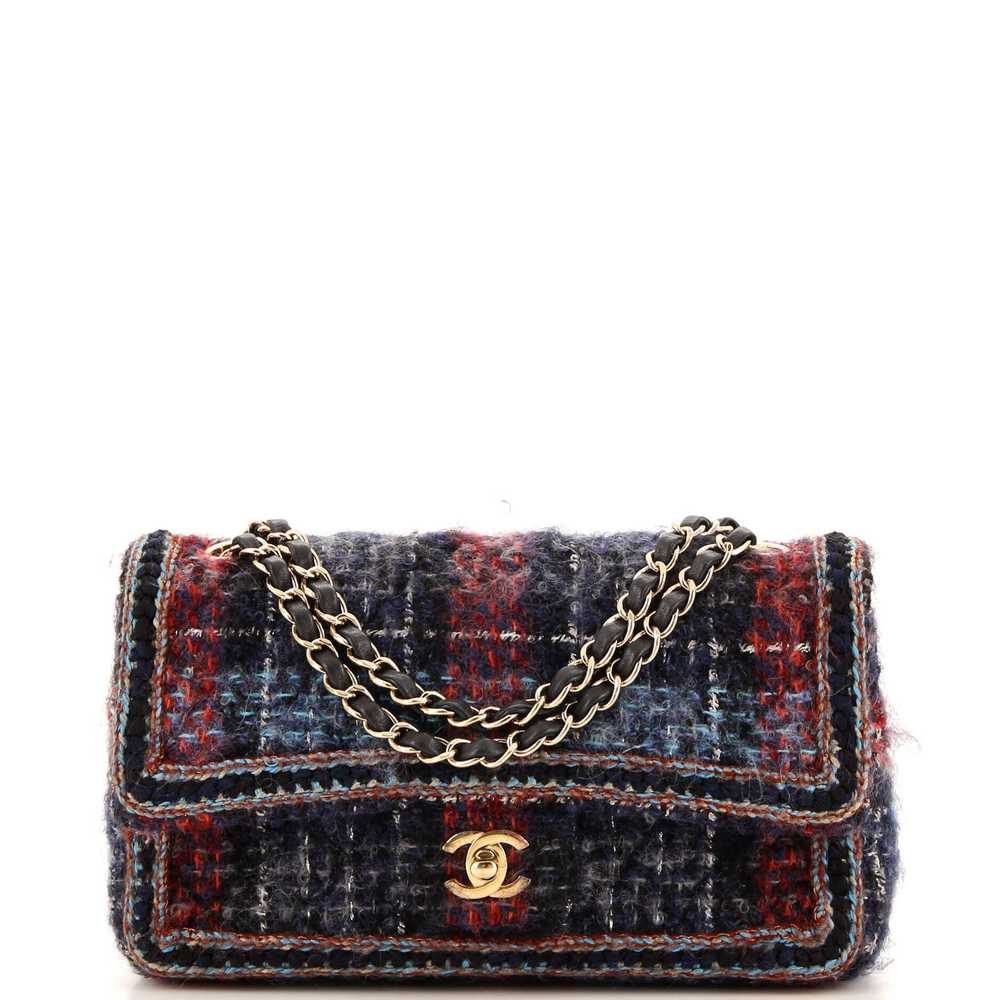 CHANEL Paris-Hamburg Classic Single Flap Bag Brai… - image 1