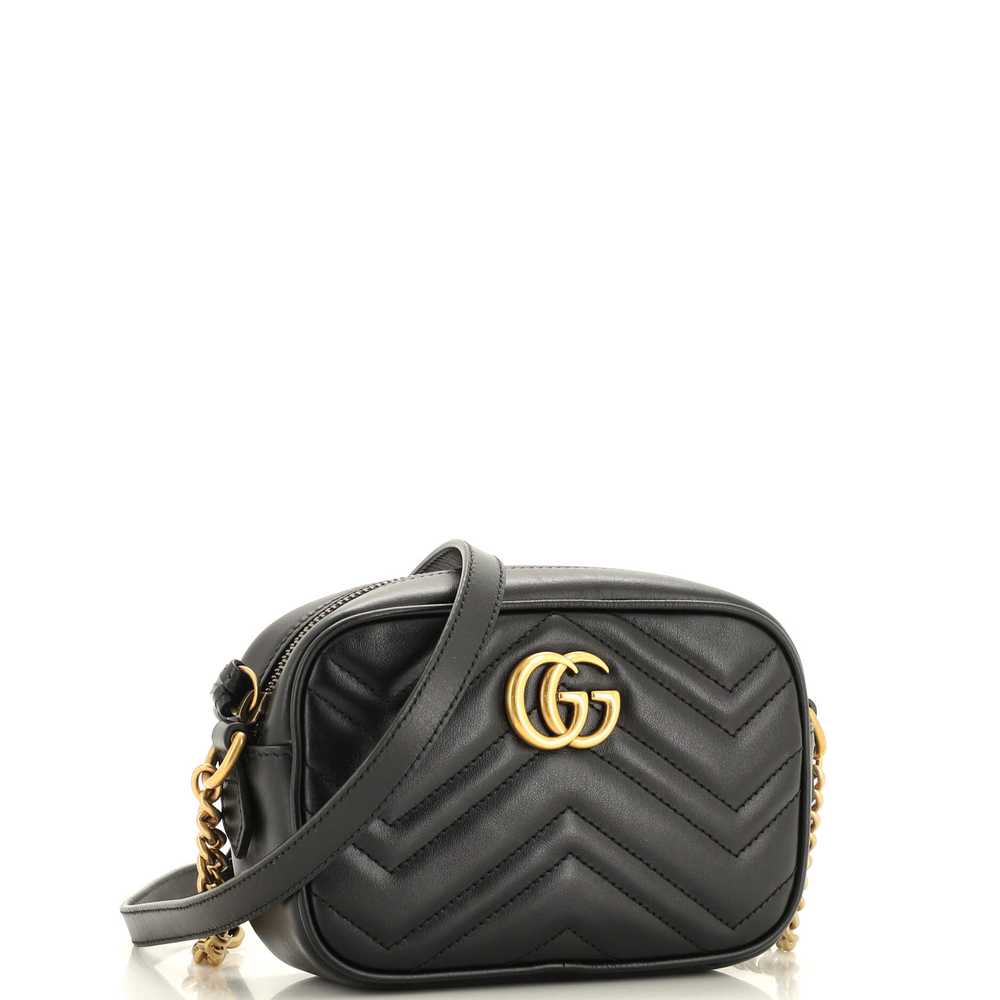 GUCCI GG Marmont Shoulder Bag Matelasse Leather M… - image 2