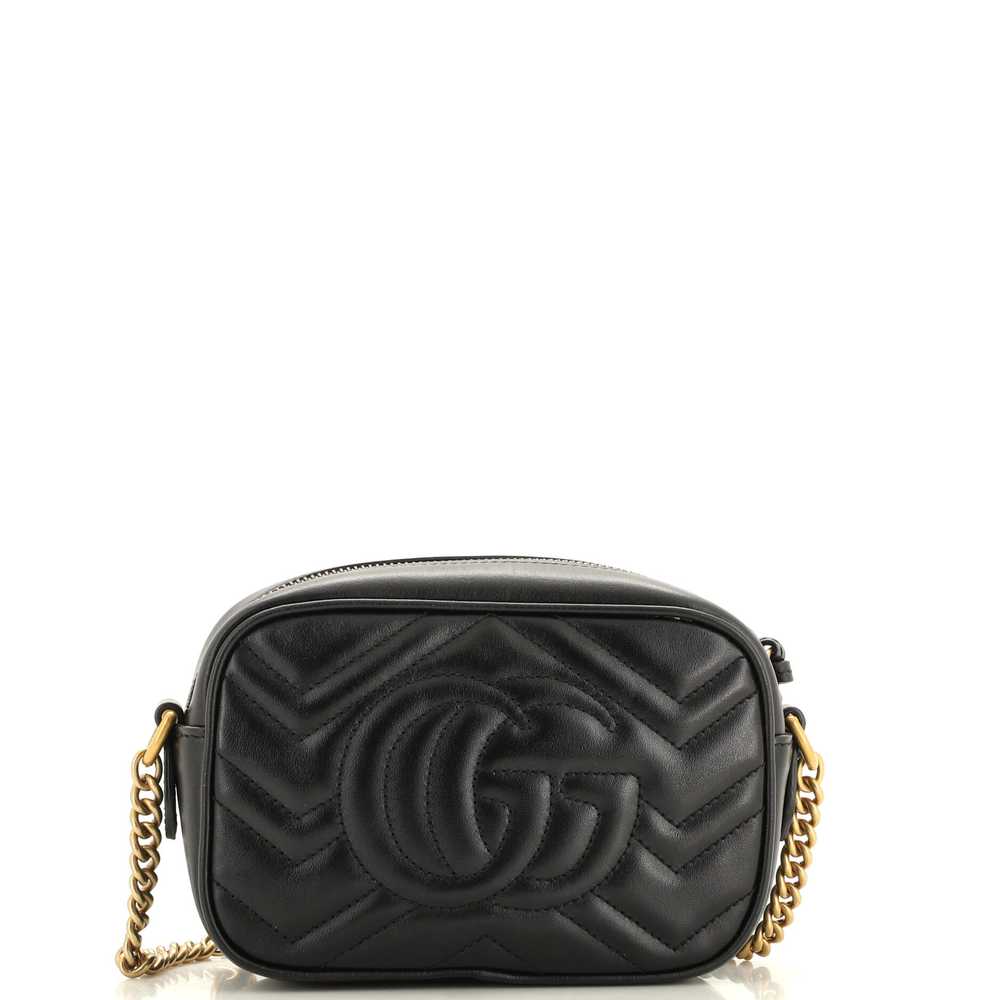 GUCCI GG Marmont Shoulder Bag Matelasse Leather M… - image 3