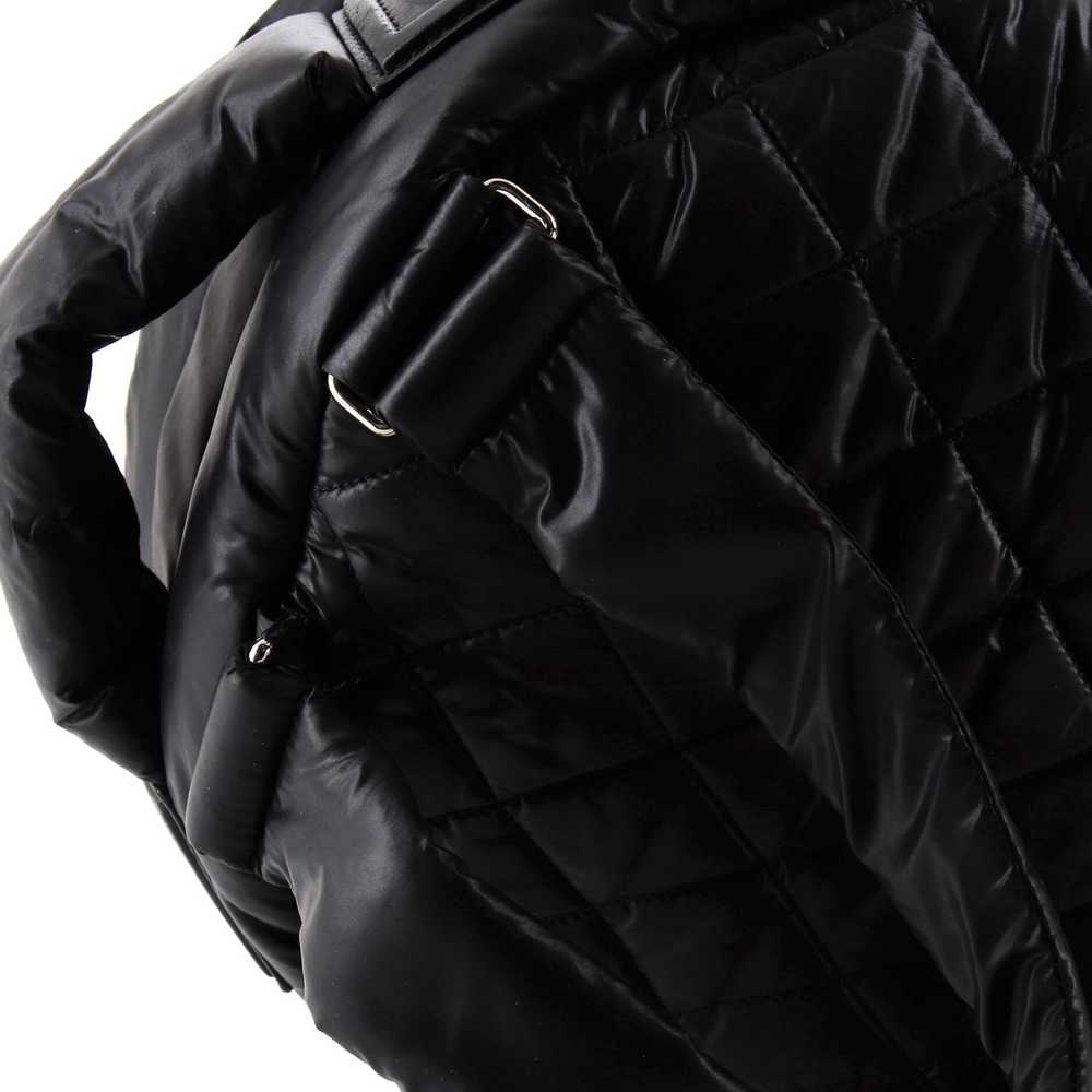 CHANEL Coco Cocoon Backpack Quilted Nylon Large - image 7