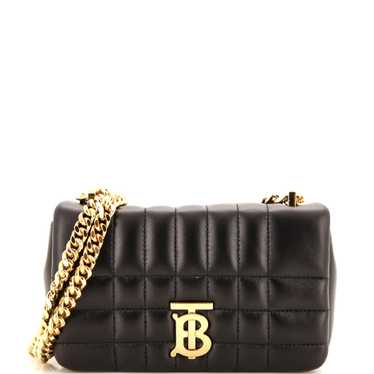 Burberry Lola Shoulder Bag Quilted Lambskin Mini