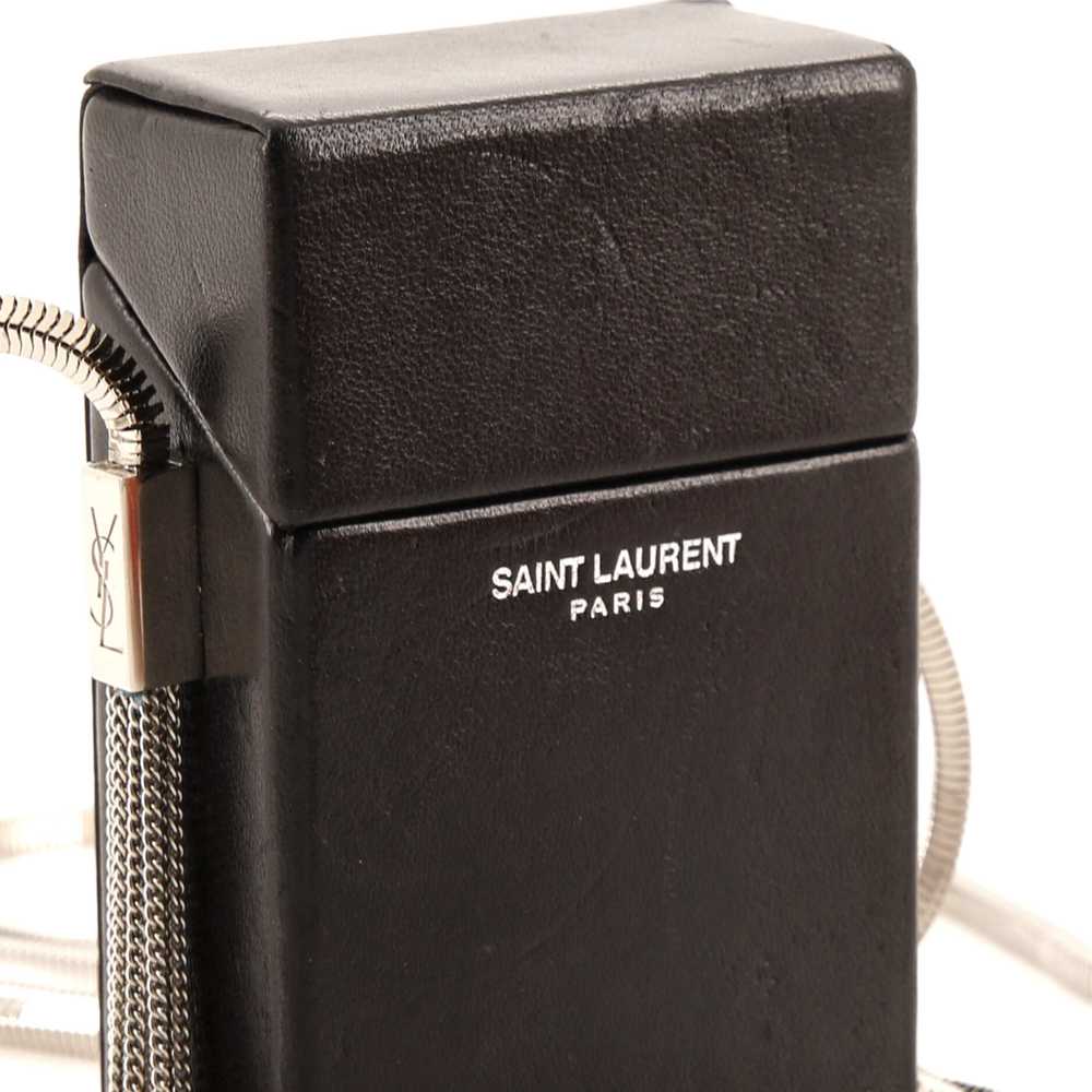 Saint Laurent Smoking Box Minaudiere Leather - image 6