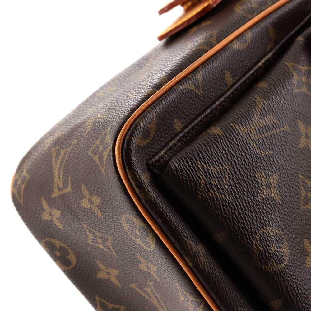 Louis Vuitton Viva Cite Handbag Monogram Canvas GM - image 6