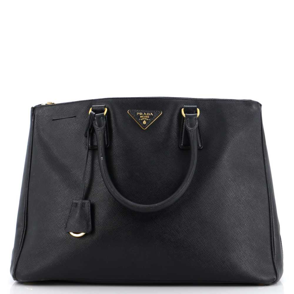 PRADA Double Zip Lux Tote Saffiano Leather Large - image 1