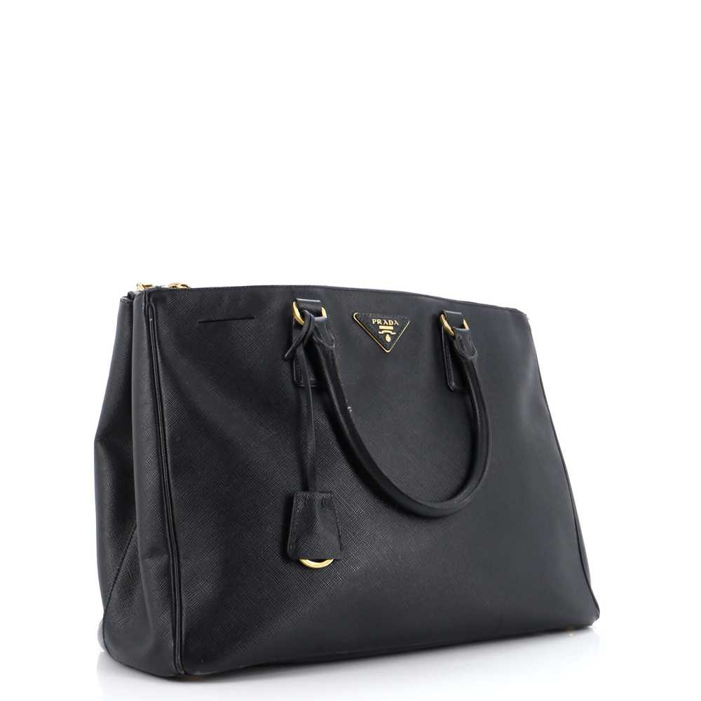 PRADA Double Zip Lux Tote Saffiano Leather Large - image 2