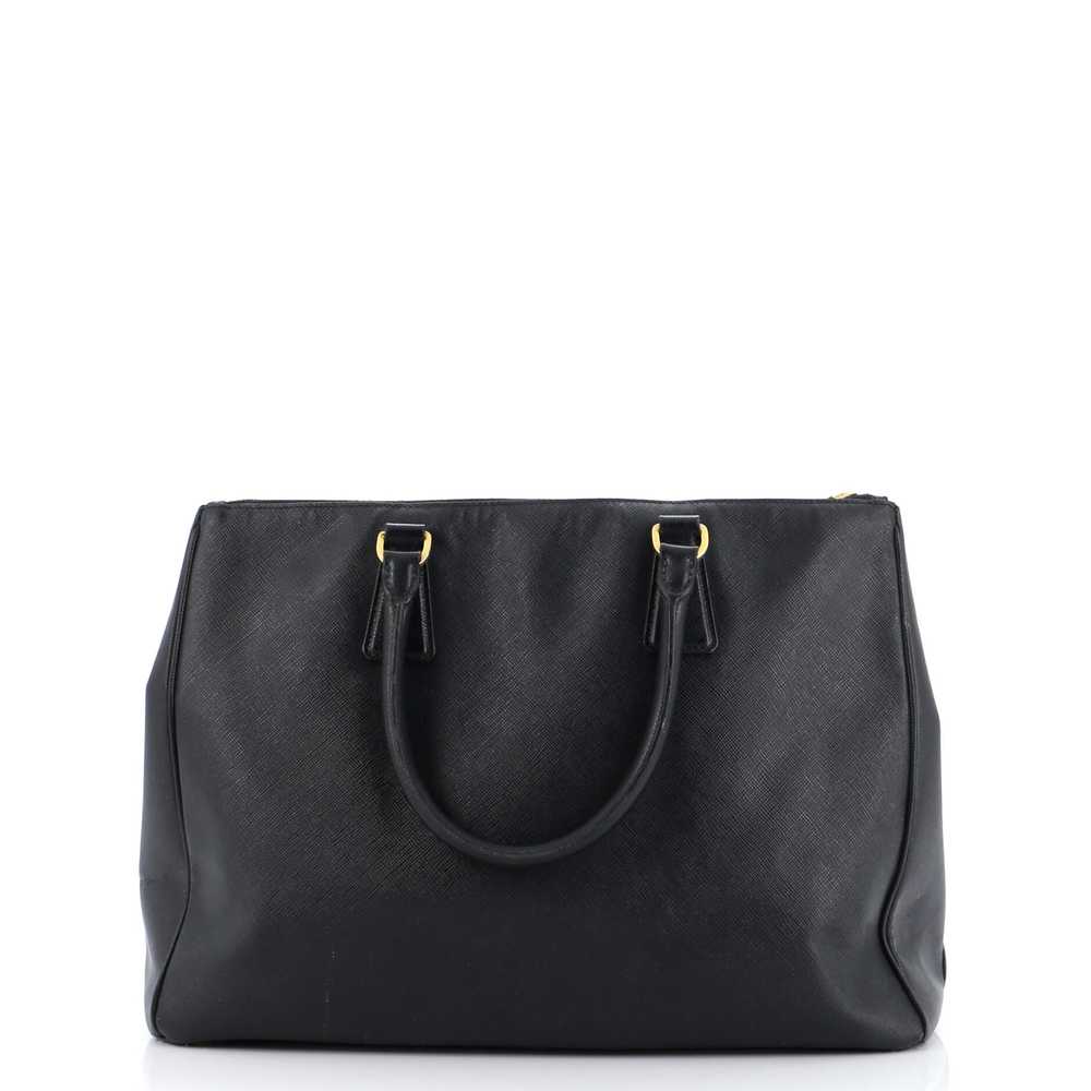 PRADA Double Zip Lux Tote Saffiano Leather Large - image 3