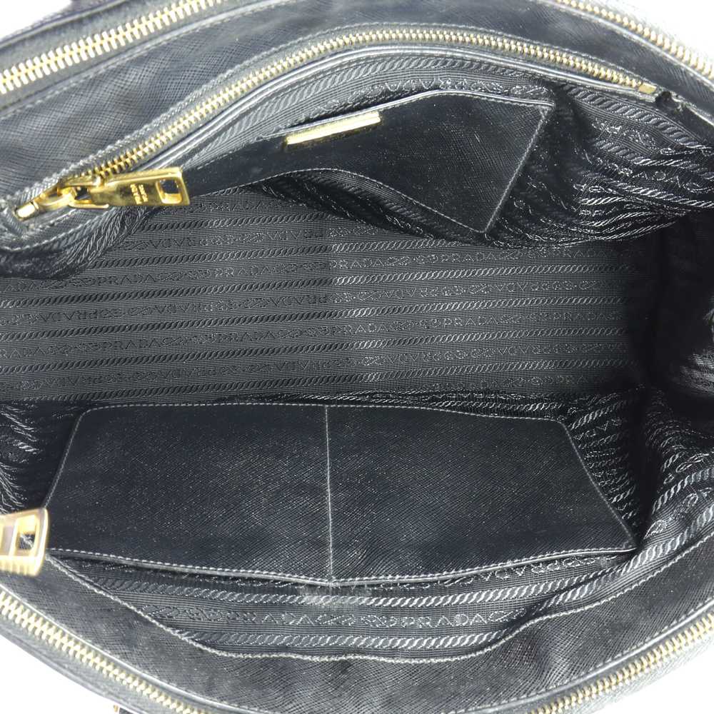 PRADA Double Zip Lux Tote Saffiano Leather Large - image 5