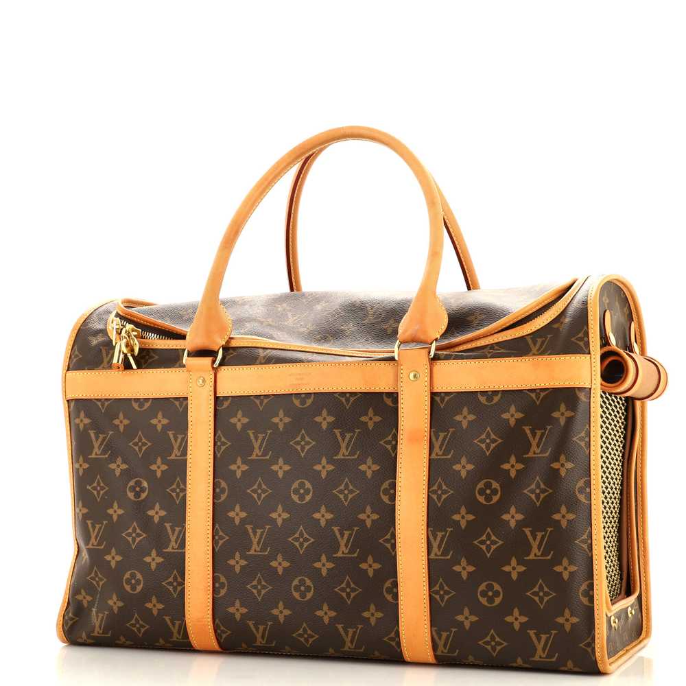 Louis Vuitton Dog Carrier Bag Monogram Canvas 50 - image 3