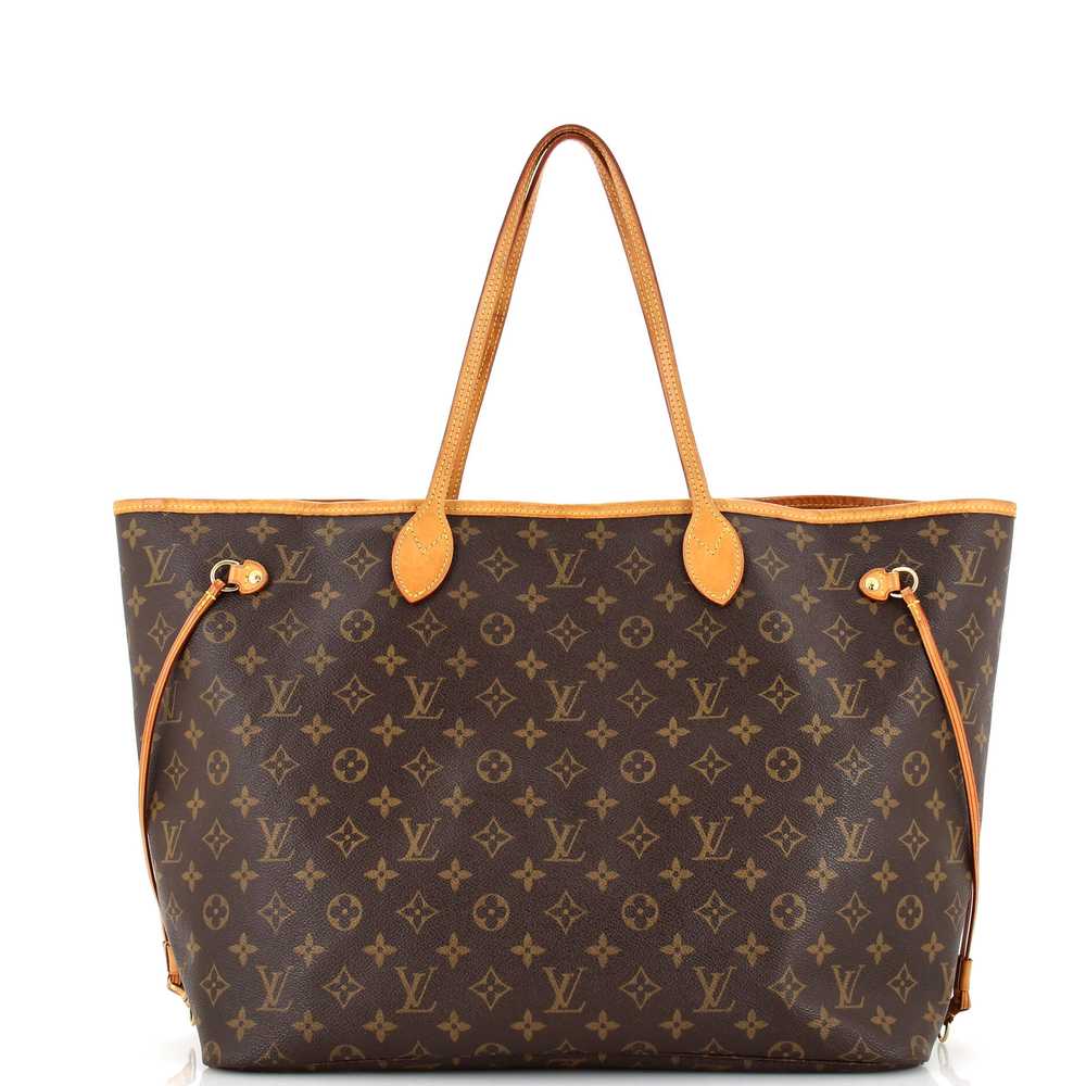 Louis Vuitton Neverfull Tote Monogram Canvas GM - image 3