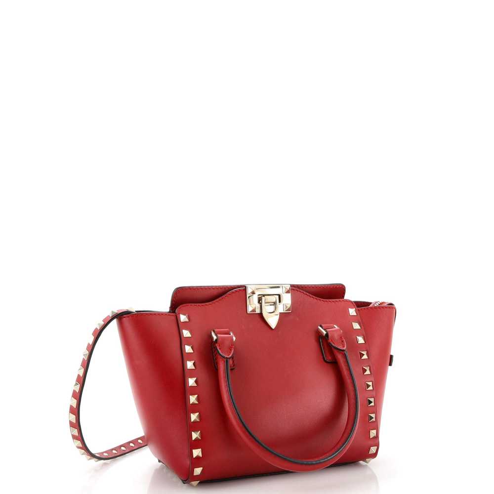 VALENTINO GARAVANI Rockstud Tote Rigid Leather Mi… - image 2