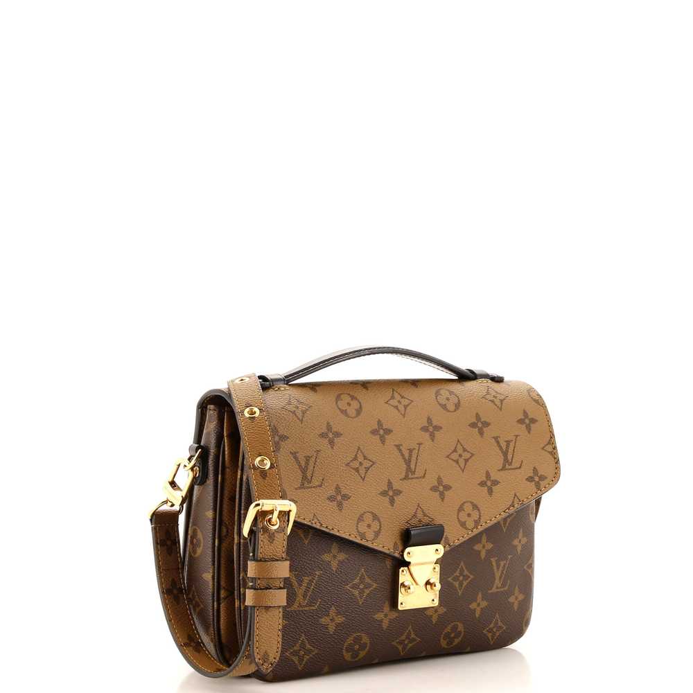 Louis Vuitton Pochette Metis Reverse Monogram Can… - image 2