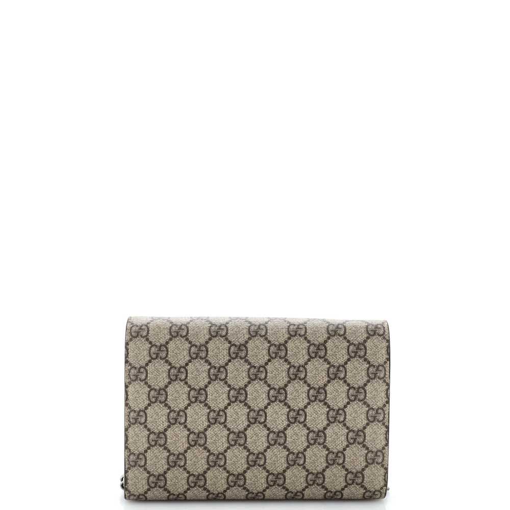 GUCCI Dionysus Chain Wallet GG Coated Canvas Small - image 3