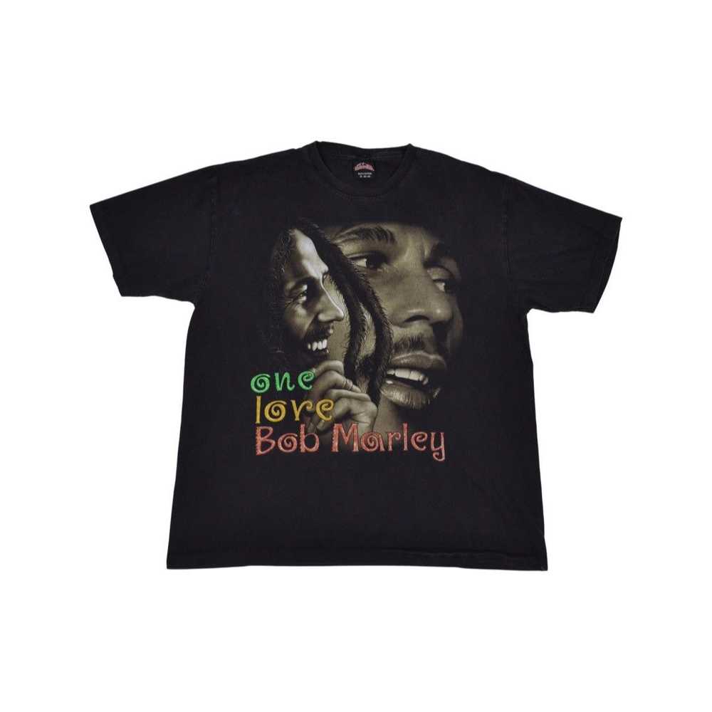 Bob Marley × Rock Tees × Vintage Vintage Bob Marl… - image 1