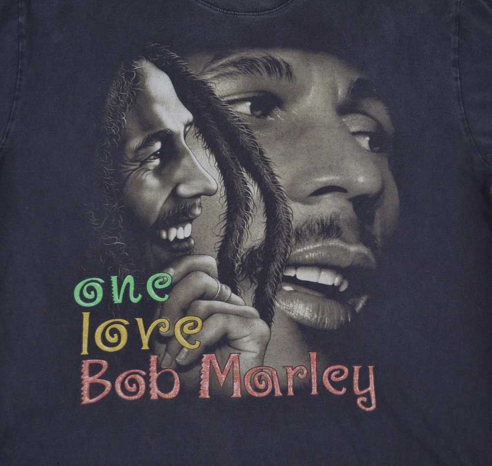 Bob Marley × Rock Tees × Vintage Vintage Bob Marl… - image 6