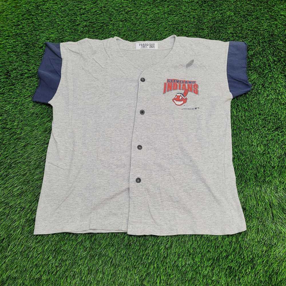 Vintage Vintage 1993 MLB Shirt Large 22x25 Gray - image 2