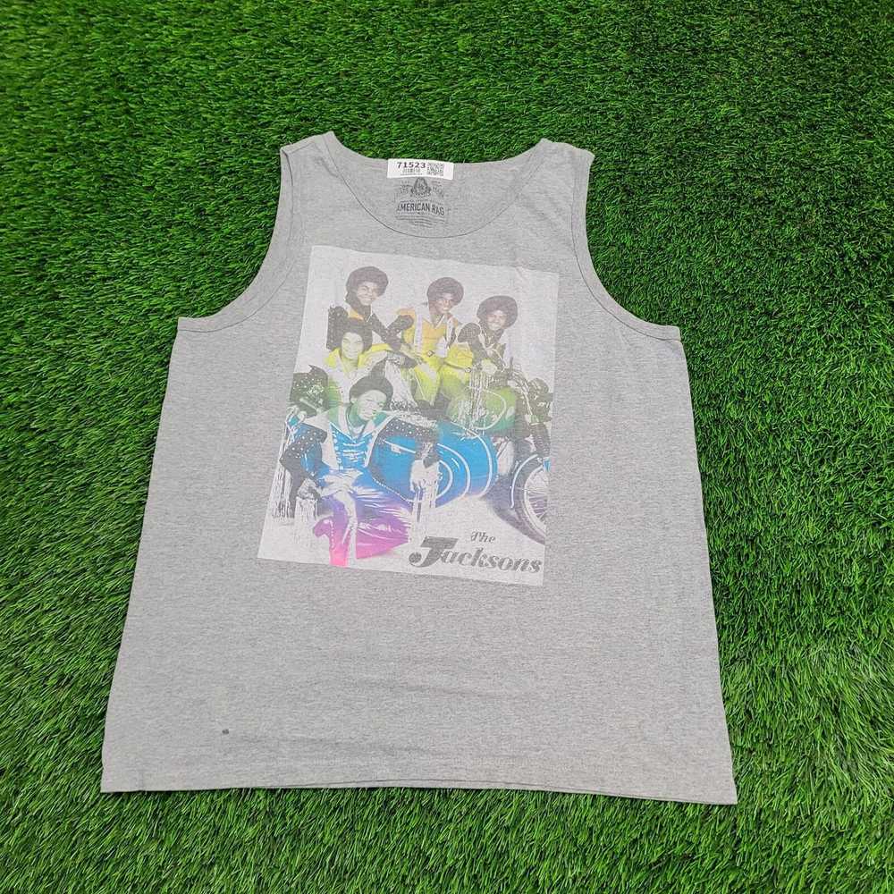 American Rag The-Jackson 5 Tank-Top Large 22x28 G… - image 1